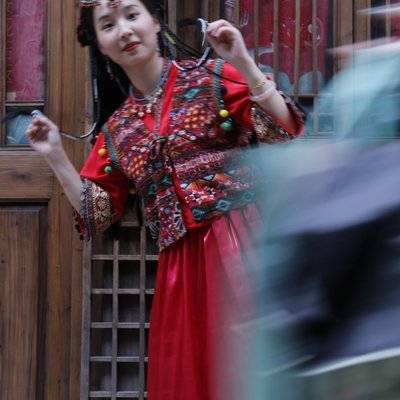 汉服模特