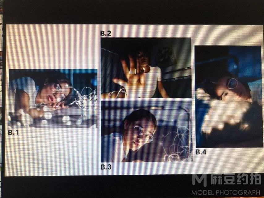 暗黑模特