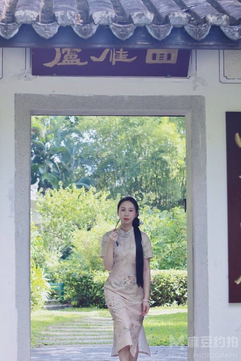 旗袍模特