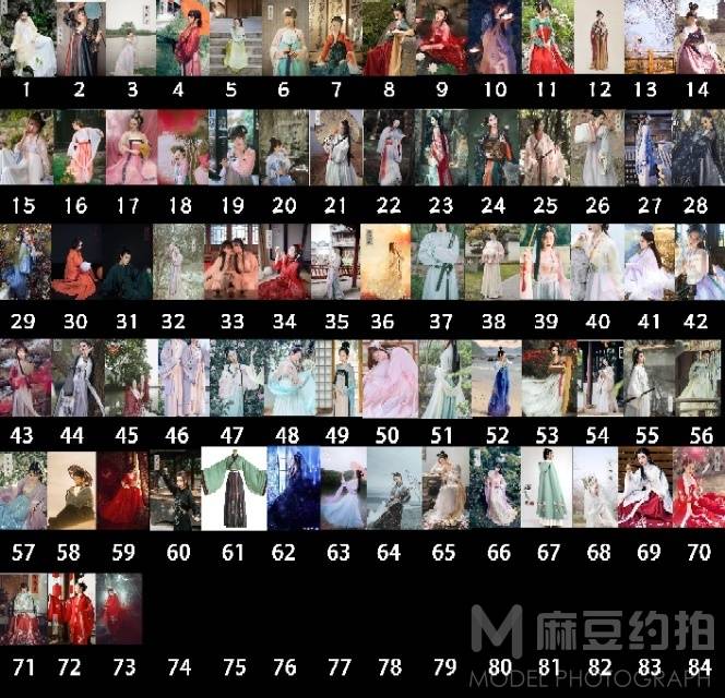 汉服模特