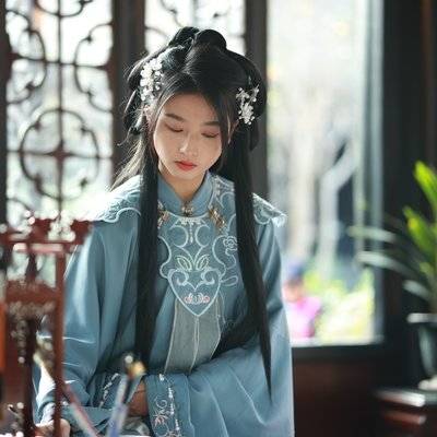 汉服模特