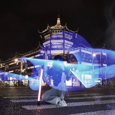 黑白模特