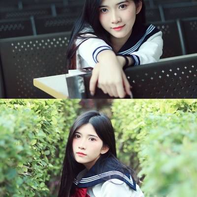 汉服模特