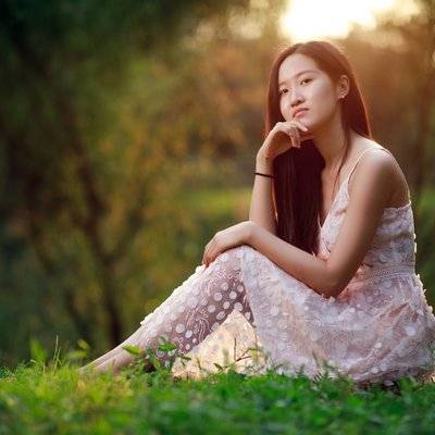 森系模特