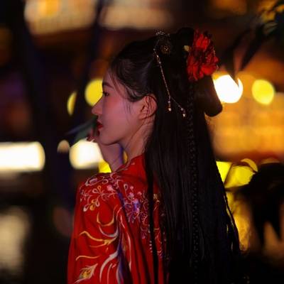 汉服模特