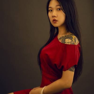 森系模特