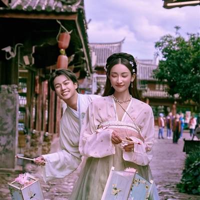情侣模特