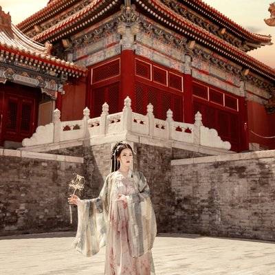 汉服模特