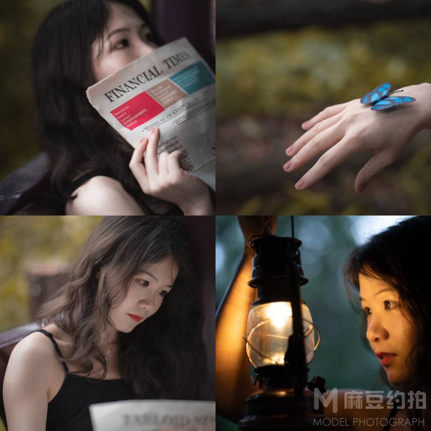 胶片模特
