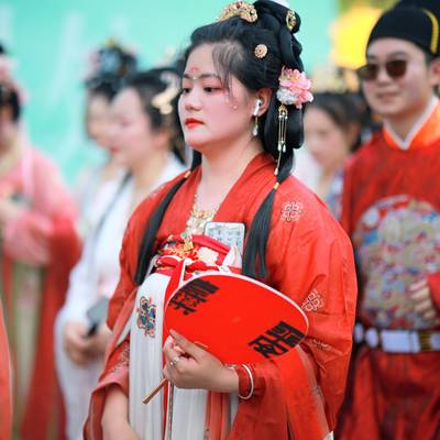 汉服模特