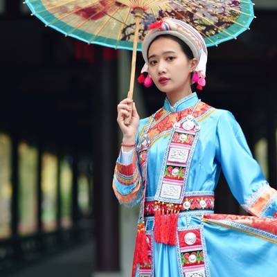 汉服模特