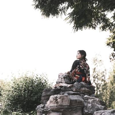 森系模特