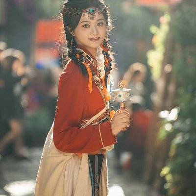 汉服模特