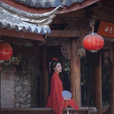 汉服模特