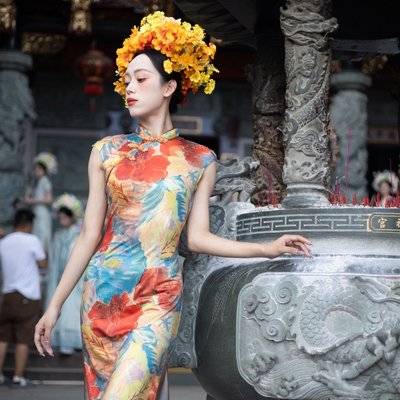 旗袍模特