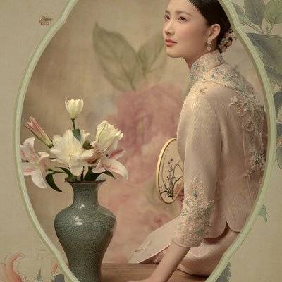 旗袍模特