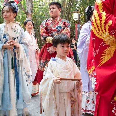 汉服模特