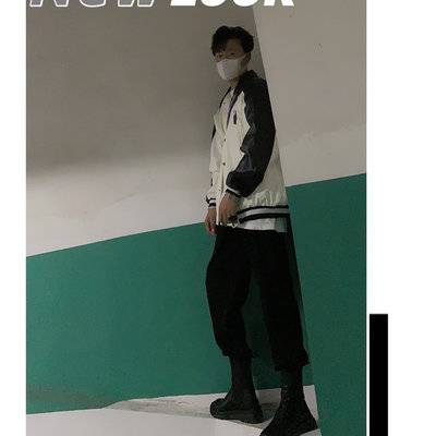 黑白模特