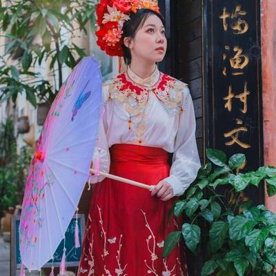 汉服模特