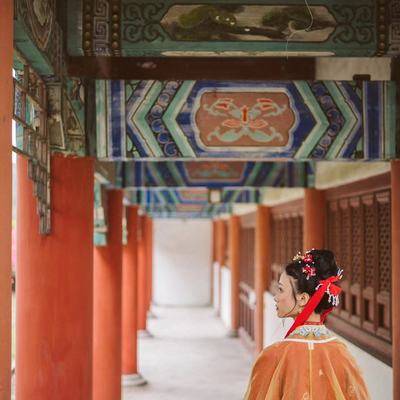 汉服模特