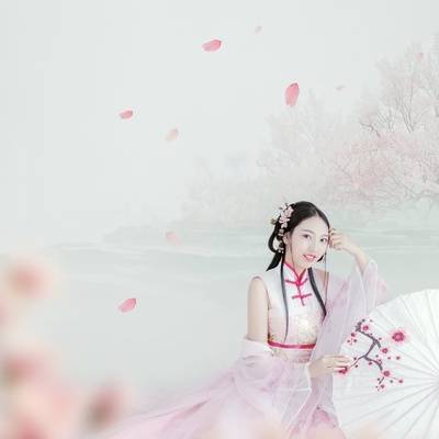 汉服模特