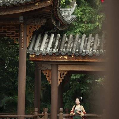 汉服模特