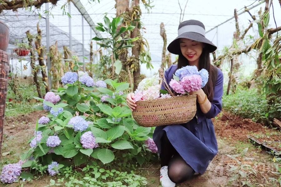 森系模特