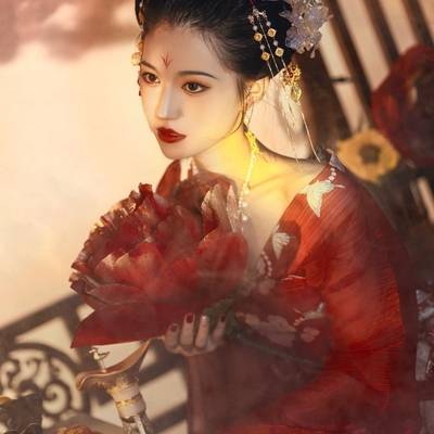 汉服模特
