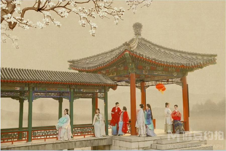 汉服模特