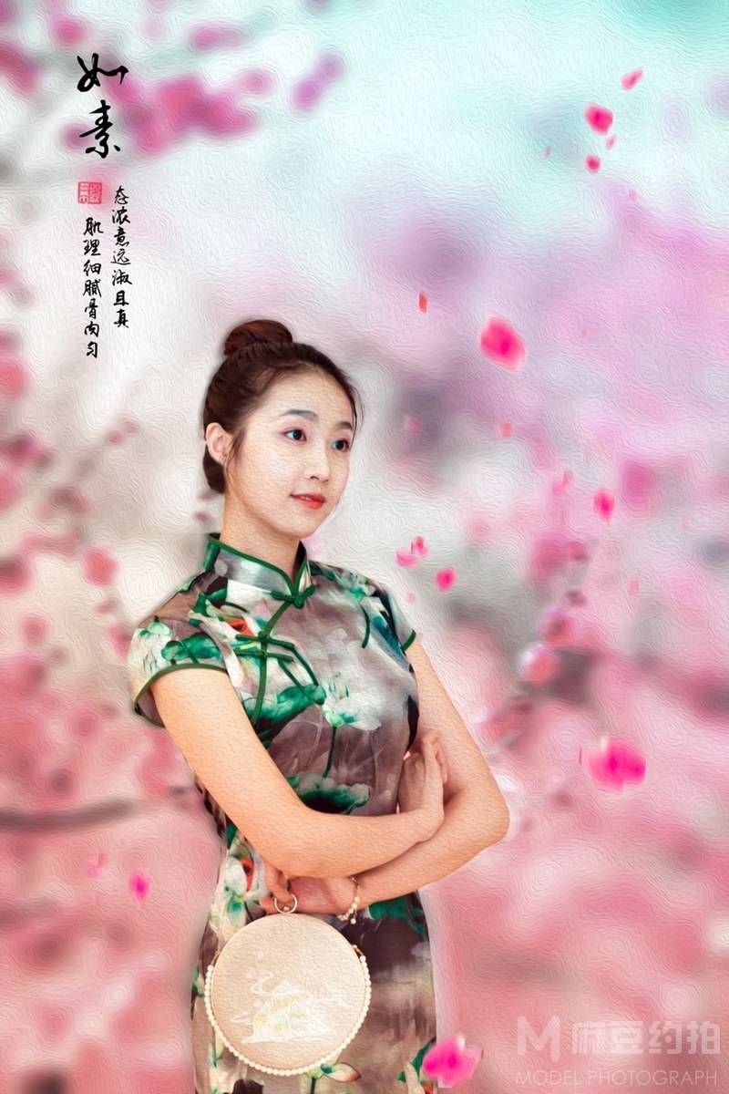 民国模特