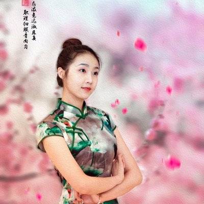 民国模特