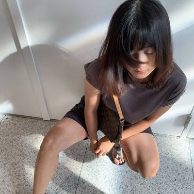 黑白模特