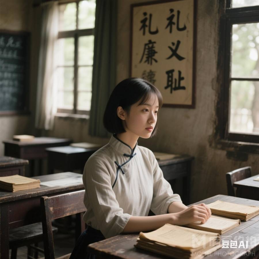 民国模特