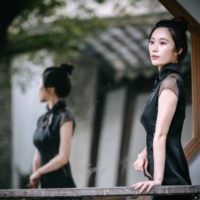 旗袍模特