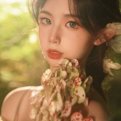 森系模特