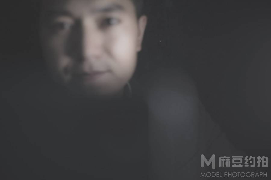 黑白模特