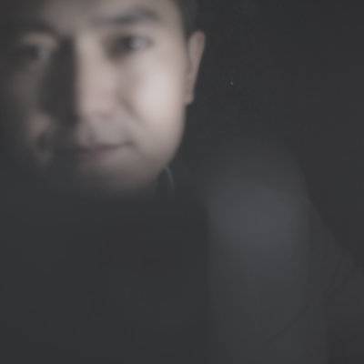 黑白模特