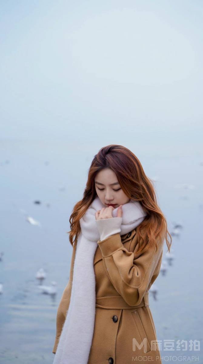 黑白模特