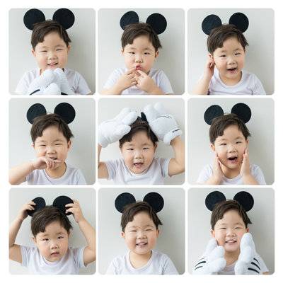 儿童摄影模特