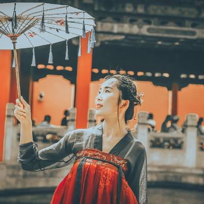汉服模特