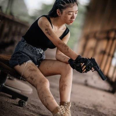 暗黑模特