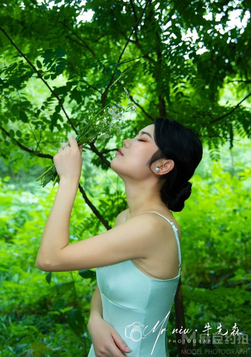 森系模特
