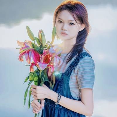 森系模特