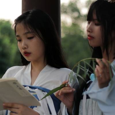 汉服模特