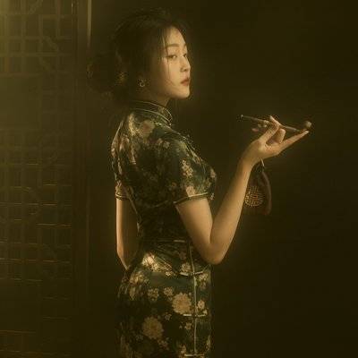 旗袍模特