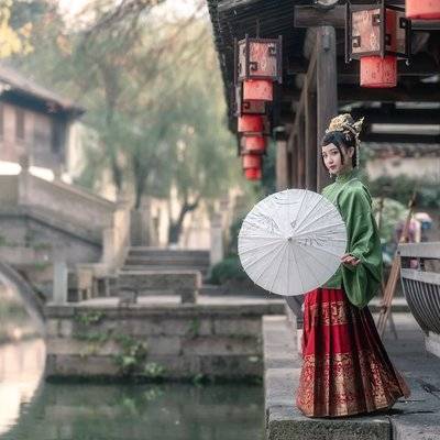汉服模特