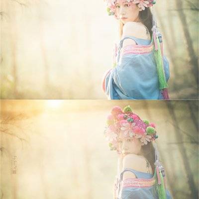 汉服模特