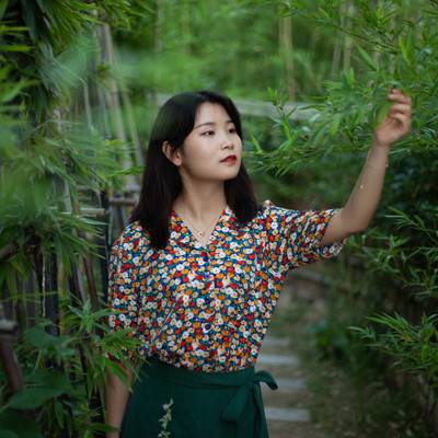 森系模特