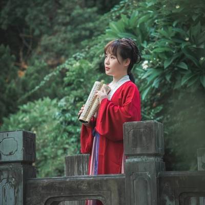汉服模特