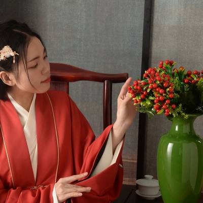 汉服模特